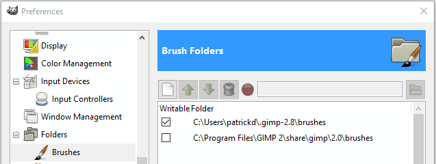 install dbp gimp windows icon